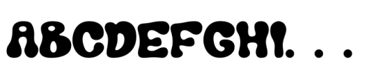 Benomout Regular Font UPPERCASE