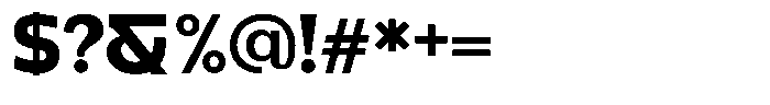 Benota Bold Font OTHER CHARS