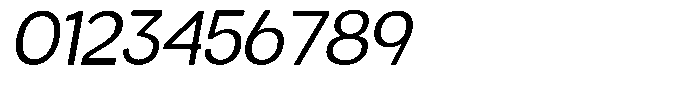 Benota Italic Font OTHER CHARS