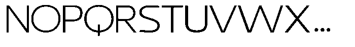 Benota Light Font UPPERCASE