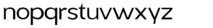 Benota Regular Font LOWERCASE