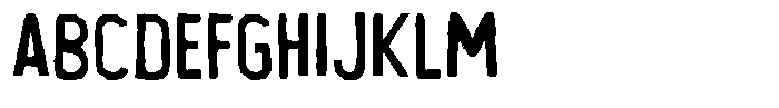 Bensin Rustic Regular Font UPPERCASE