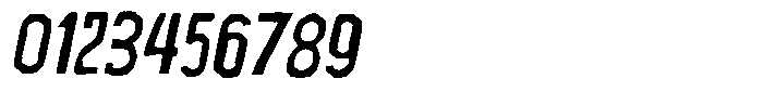 Bensin Rustic Slant Font OTHER CHARS