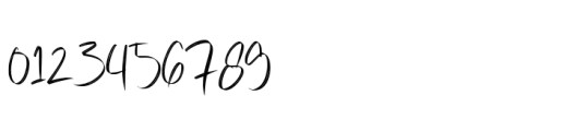 Bension Signature Font OTHER CHARS