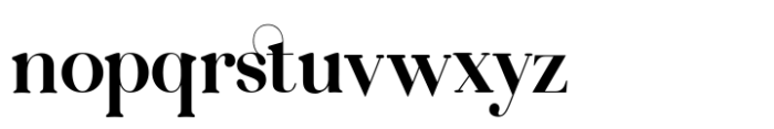 Benstam Font LOWERCASE