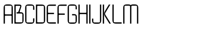 Bentband Bold Font UPPERCASE
