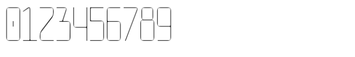 Bentband Thin Font OTHER CHARS