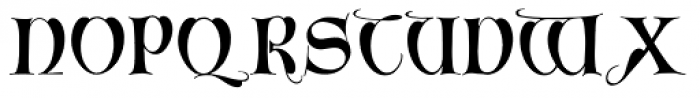 Bentele-Unziale Font LOWERCASE