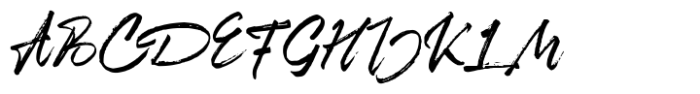 Bentley Script Font UPPERCASE