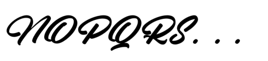 Bently Rittero Italic Font UPPERCASE