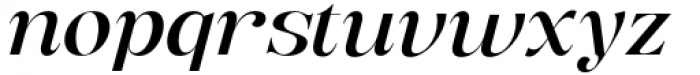 Bentoga  Extra Light Italic Font LOWERCASE