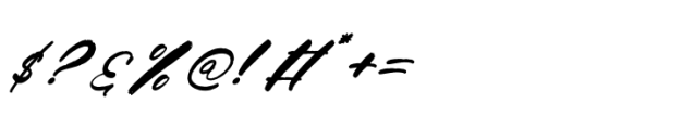 Benton Achita Italic Font OTHER CHARS