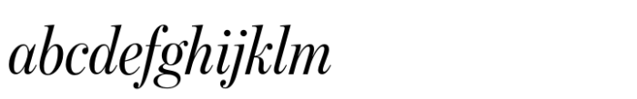 Benton Modern Display Condensed Italic FONT