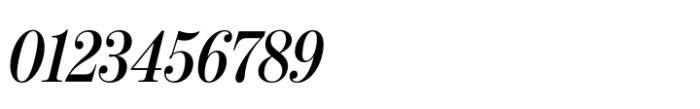 Benton Modern Display Condensed Semi Bold Italic Font OTHER CHARS