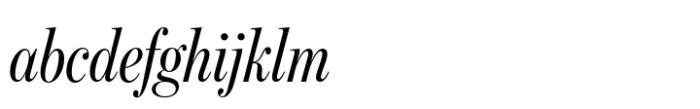 Benton Modern Display Extra Condensed Italic FONT