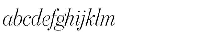 Benton Modern Display Light Italic FONT