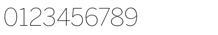 Benton Sans Pro Thin Font OTHER CHARS