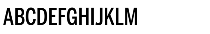 Benton Sans Std Compressed Medium Font UPPERCASE