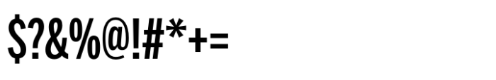 Benton Sans Std Extra Compressed Medium Font OTHER CHARS