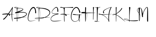 Benyoritha Regular Font UPPERCASE