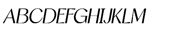 Beone Sans Italic Font UPPERCASE