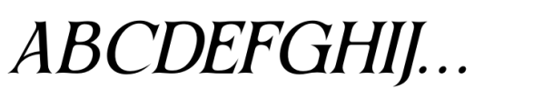Beqiner Italic Font UPPERCASE