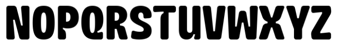 Beranda Round Font UPPERCASE