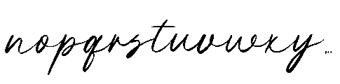 Berawa Font LOWERCASE