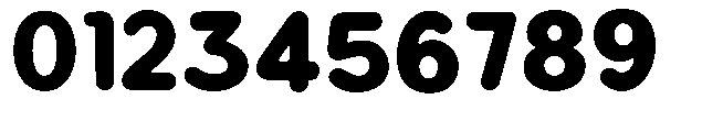 Bereh Rounded Black Font OTHER CHARS