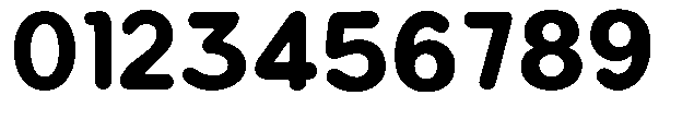 Bereh Rounded Extra Bold Font OTHER CHARS