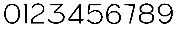 Bereh Rounded Light Font OTHER CHARS