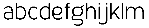 Bereh Rounded Light FONT