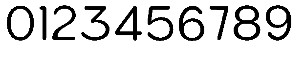 Bereh Rounded Regular Font OTHER CHARS