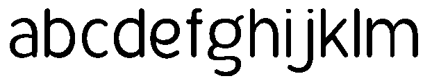Bereh Rounded Regular FONT