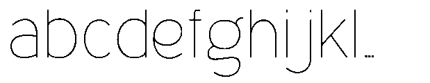Bereh Rounded Thin FONT