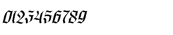 Berga Mont Font OTHER CHARS