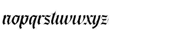 Berga Mont Font LOWERCASE