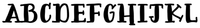 Bergamot Bold Font UPPERCASE