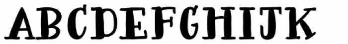 Bergamot Bold Font LOWERCASE