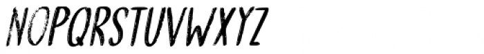 Bergie Seltzer Italic Font LOWERCASE