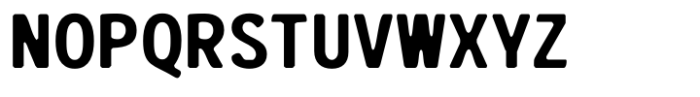 Bergins Blur Regular Font UPPERCASE