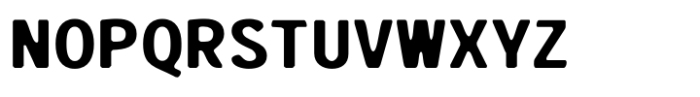 Bergins Blur Regular Font LOWERCASE
