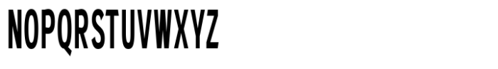 Bergins Condensed Condensed Font UPPERCASE