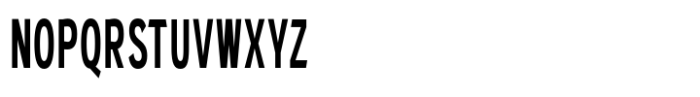 Bergins Condensed Condensed Font LOWERCASE