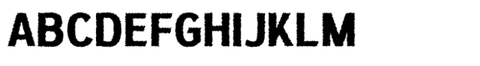 Bergins Rough Regular FONT
