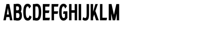 Bergins Semi Condensed Semi Condensed Font UPPERCASE