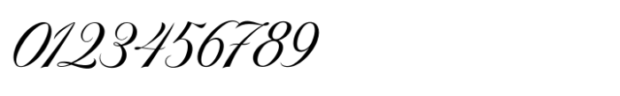 Bergstena Script Decorated Font OTHER CHARS
