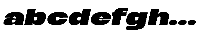 Berier Black Oblique FONT