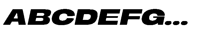 Berier Bold Oblique Font UPPERCASE