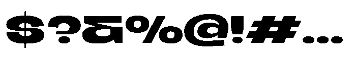 Berier Bold Font OTHER CHARS